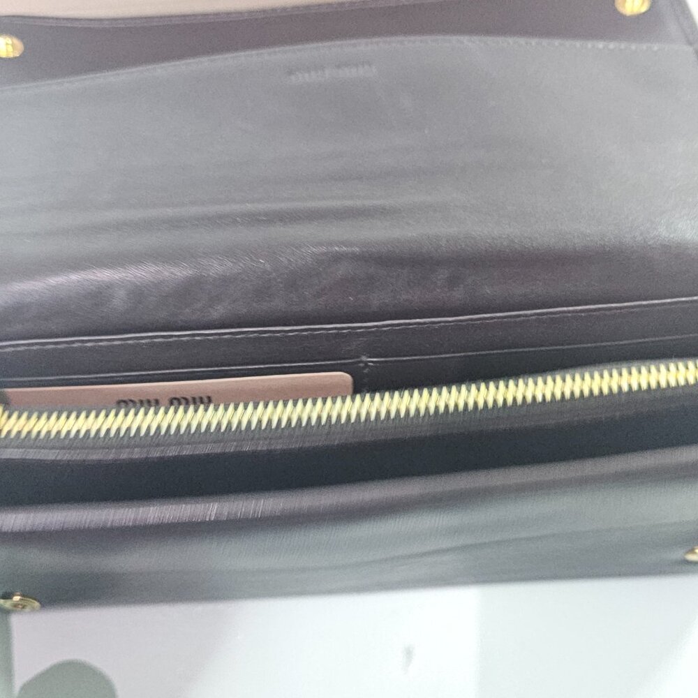 Authentic Miu Miu Stads Longs Wallet - image 8